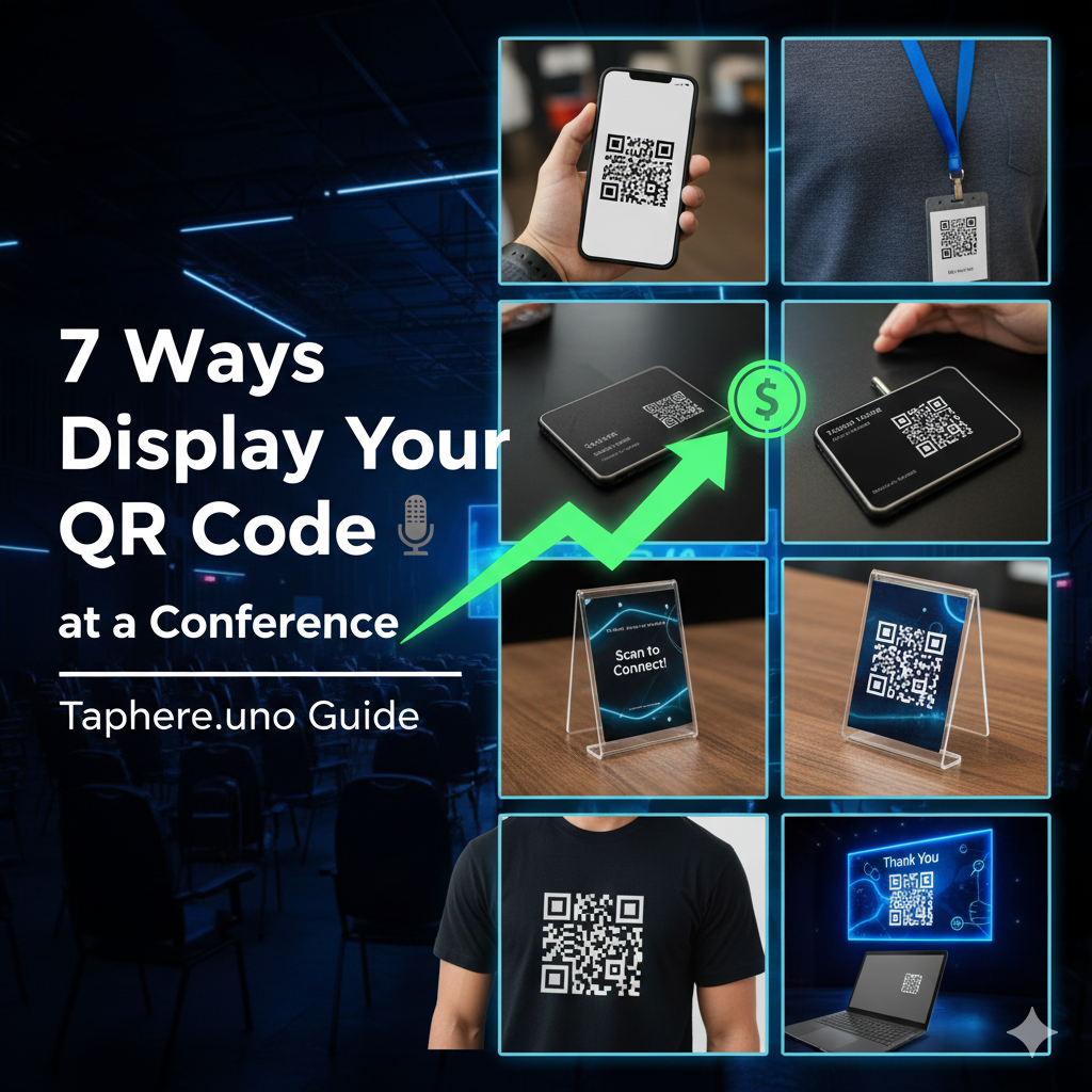  Stand Out in the Crowd: 7 Ways to Display Your QR Code at a Conference